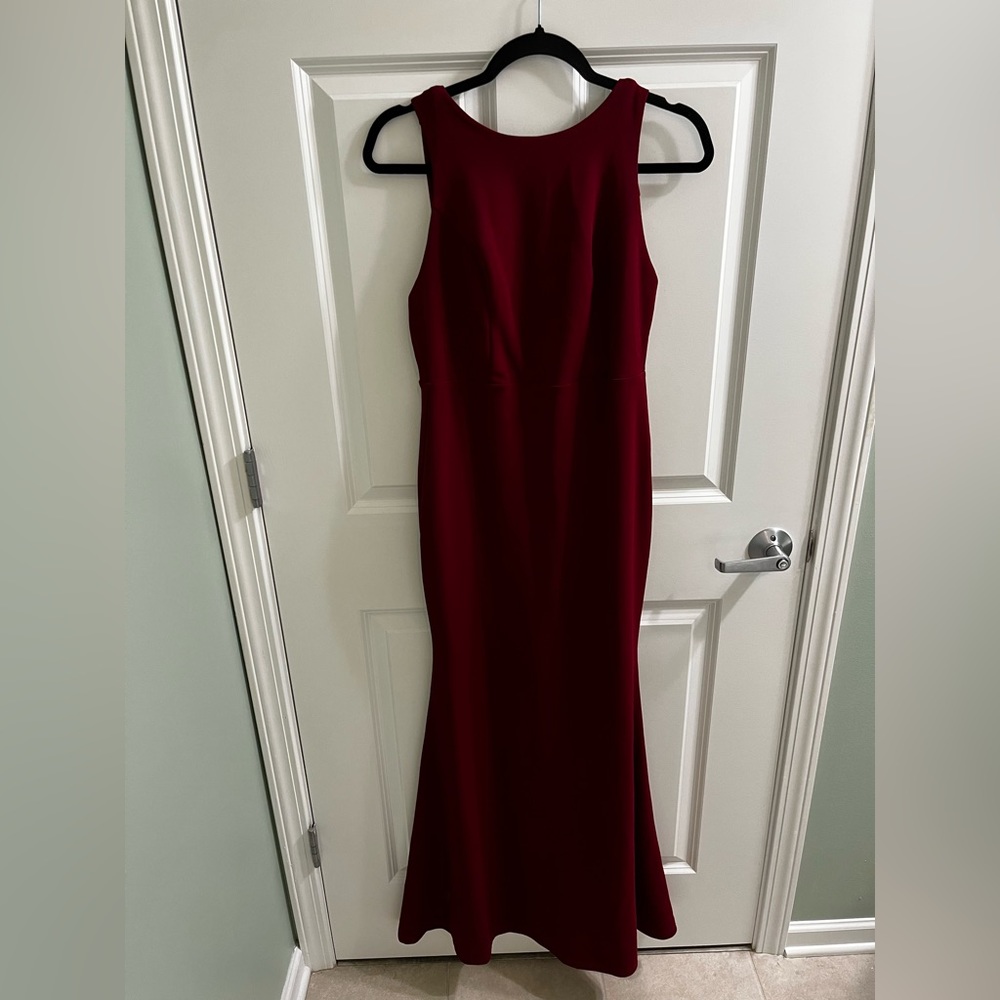 Lulus Deep Red Long Dress
